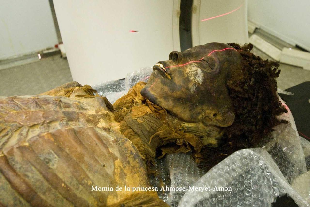 Miraculously, the mummy’s curly hair has not changed for three thousand years - Mnews