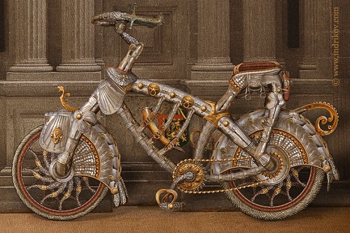 Medieval Knights steel bike