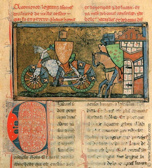 Medieval Knights steel bike