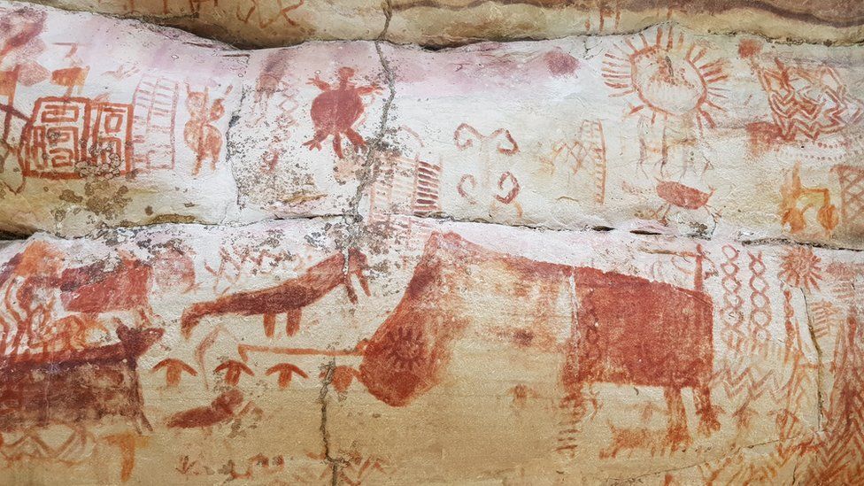 Ice Age Art Gallery: Amazon Rainforest's 8-Mile-Long Canvas