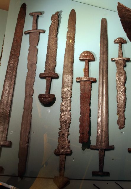 Overwhelmed with the huge Treasure of 100 Viking swords found in Estonia - BAP NEWS