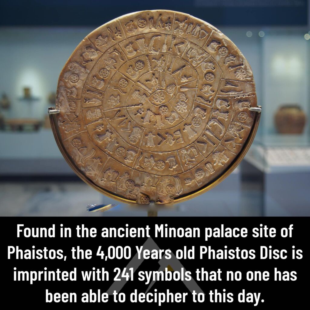 Unlocking the Enigma: The Mysterious Phaistos Disc and Its 4,000-Year-Old Riddle