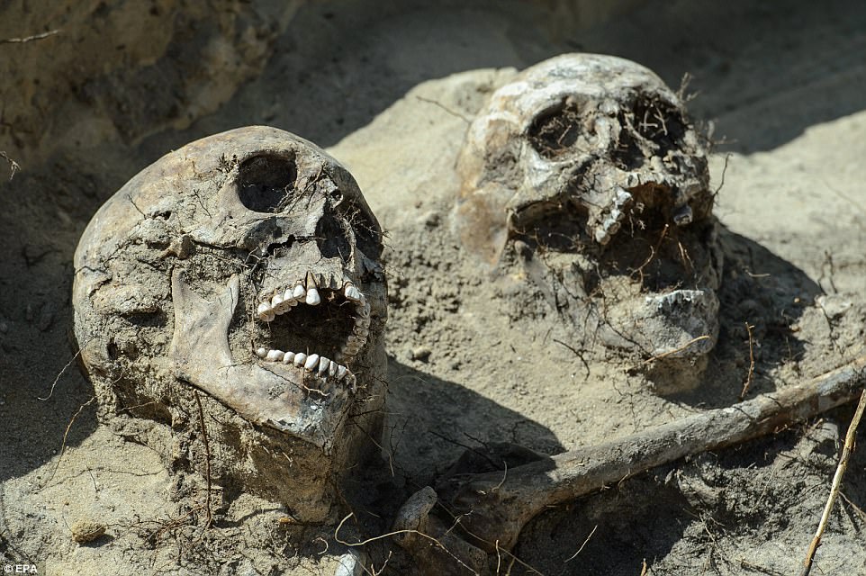 The screaming skeletons of dozens of soldiers who were killed during a battle 150 years ago have been discovered in a mass grave in eastern Poland. - NY DAILY