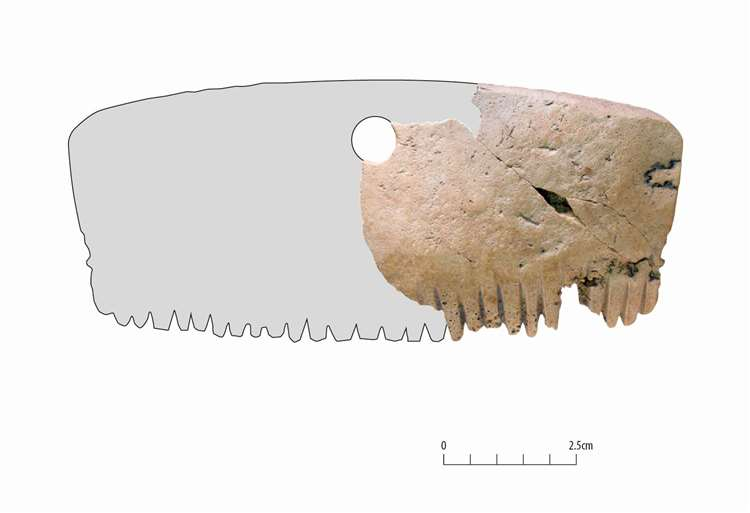 Human skull-based Iron Age “Comb” Found Close to Cambridge