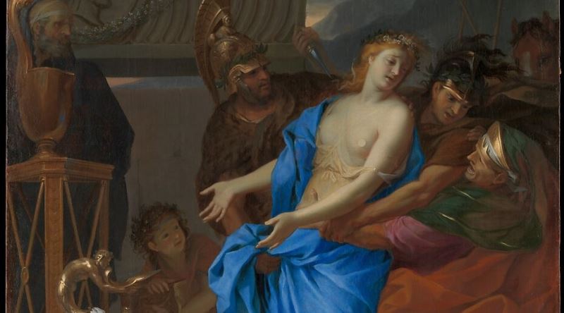 Trojan Princess Sacrificed for Achilles: Polyxena