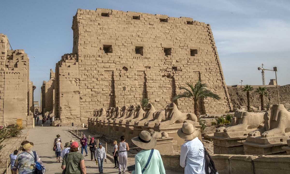 Egypt renovates monuments in Luxor to invigorate city's charm