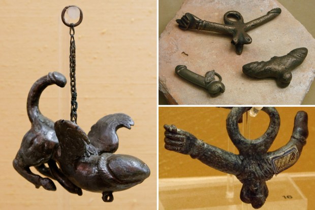 Romans used ‘flying PENIS amulets’ to ward off sickness 2,000 years ago