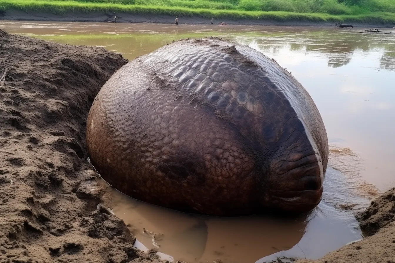 Farmer Discovers Enigmatic Object Resembling a ‘Dinosaur Egg’ – Unveils Astonishing Find Upon Examination