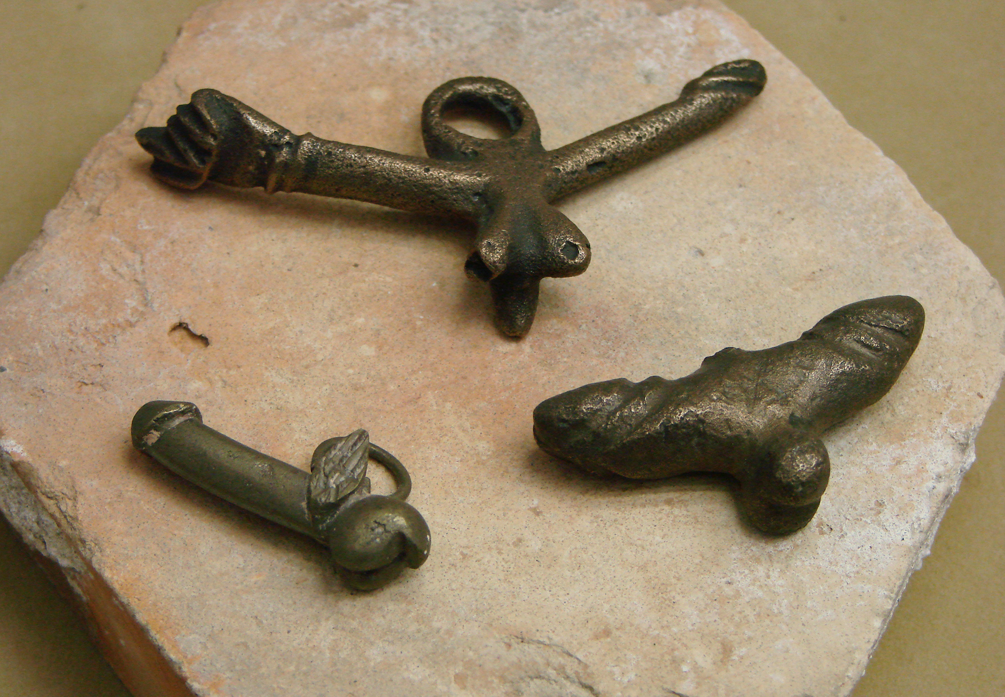 Romans used ‘flying PENIS amulets’ to ward off sickness 2,000 years ago