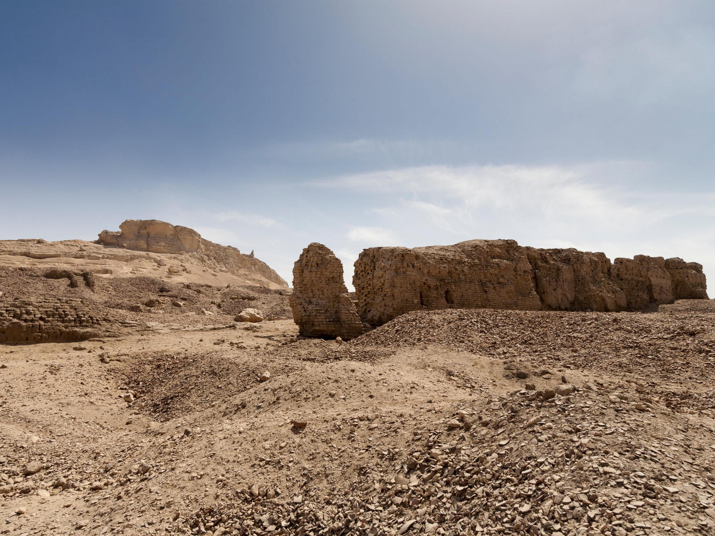 Deir el-Bersha, located on the east bank of the Nile in the Minya Governorate (Alamy)