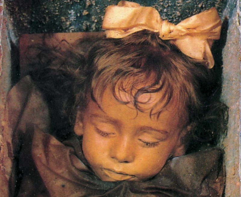 The Mystery Of Rosalia Lombardo, The Child Mummy Who Appears To Open And Close Her Eyes