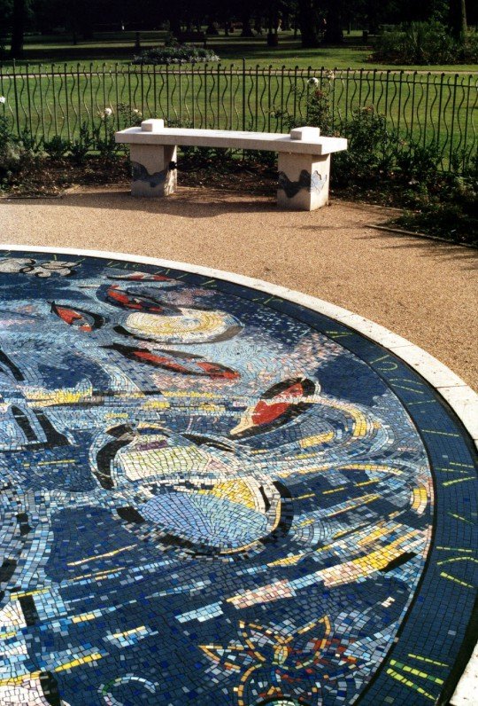 The magic of mosaic fishponds – Gary Drostle