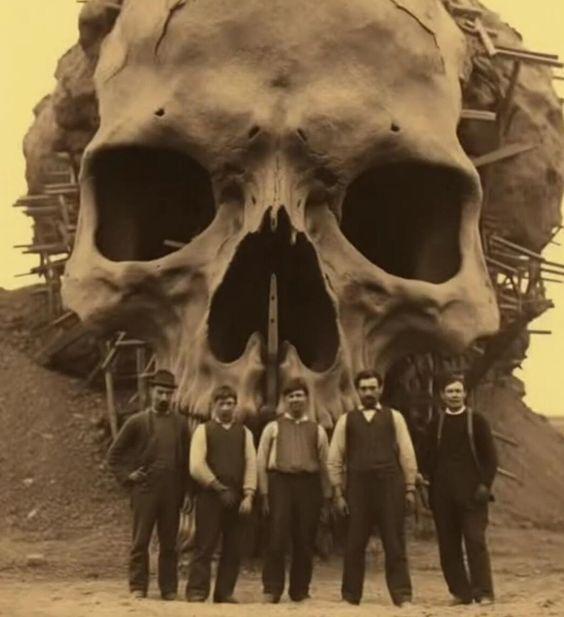 Journey to the Past: Archaeologists Unearth Enigmatic Giant Skull