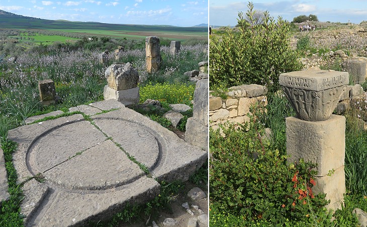 The Houses of Volubilis, a Roman town in Moroco