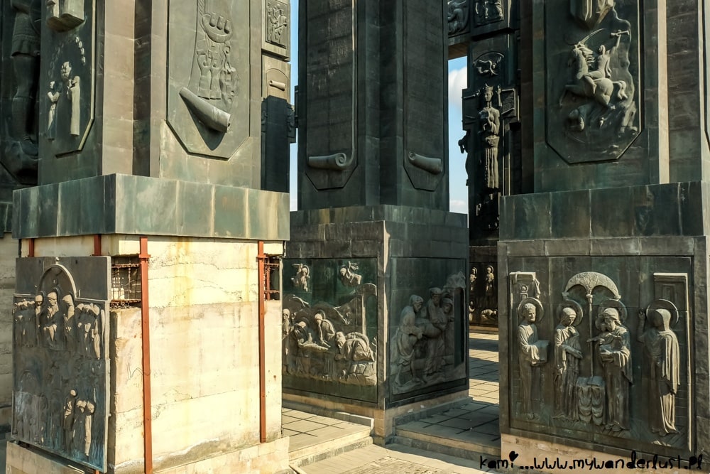 The Chronicle of Georgia (or History Memorial of Georgia) is a monument located near the Tbilisi sea.