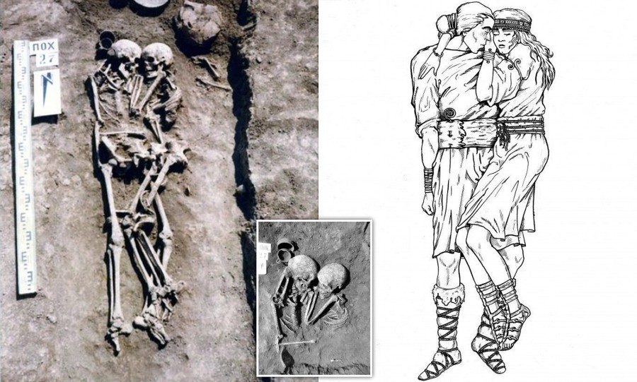 Ukraine woman buried ALIVE with dead husband found 3000 years later 