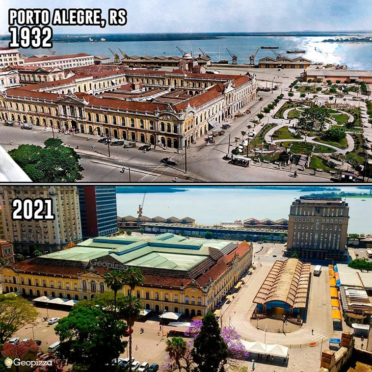 Old Settlements Around The World With Then vs. Now Photos